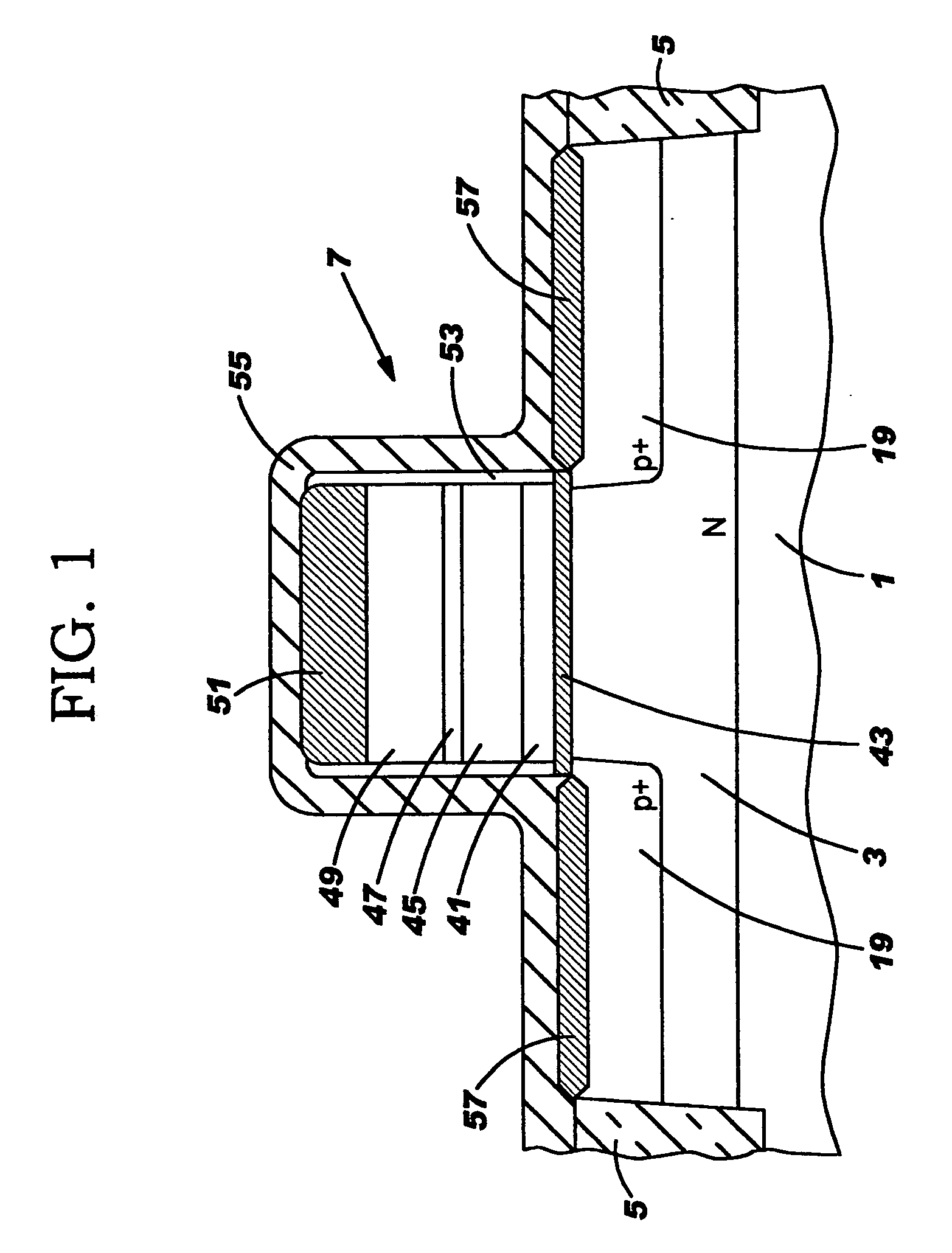 Split poly-SiGe/poly-Si alloy gate stack