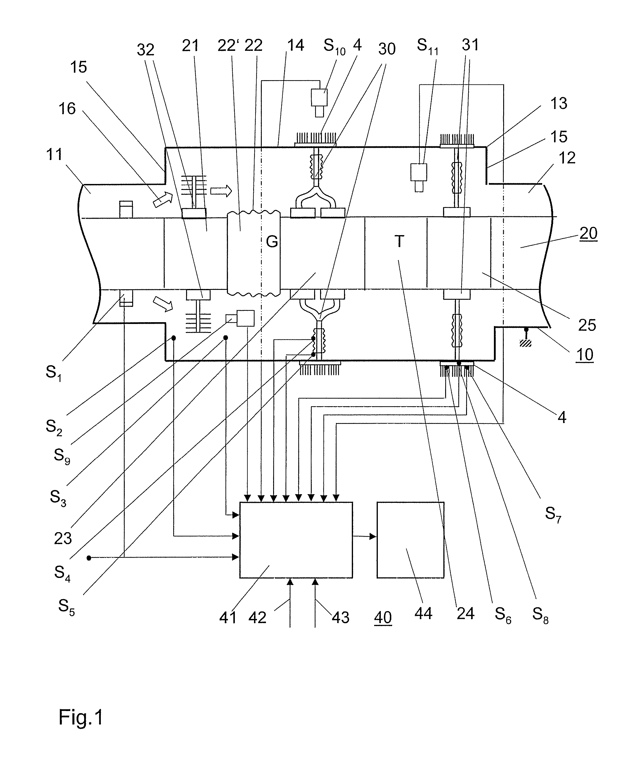 Electrical installation with a cooling element and method for operating said installation