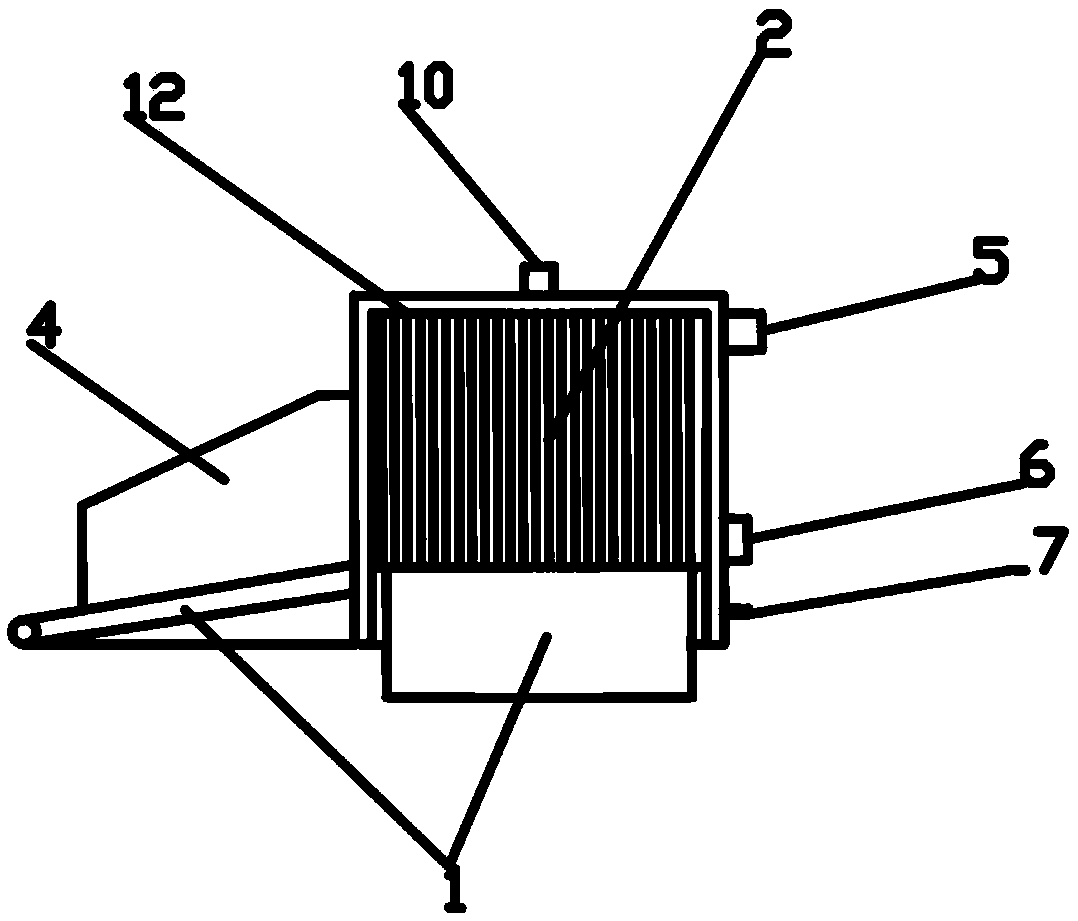 Sorting security inspection device with pushing angle adjustable