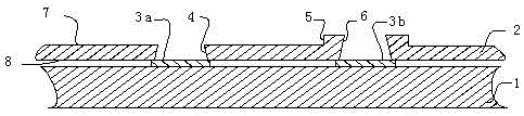Method for making a step formwork
