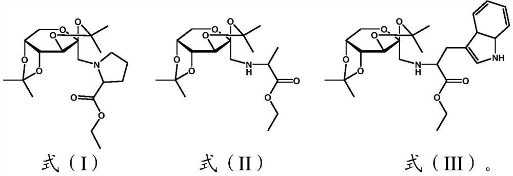 Glycoamine Amadori derivative as well as preparation method and application thereof