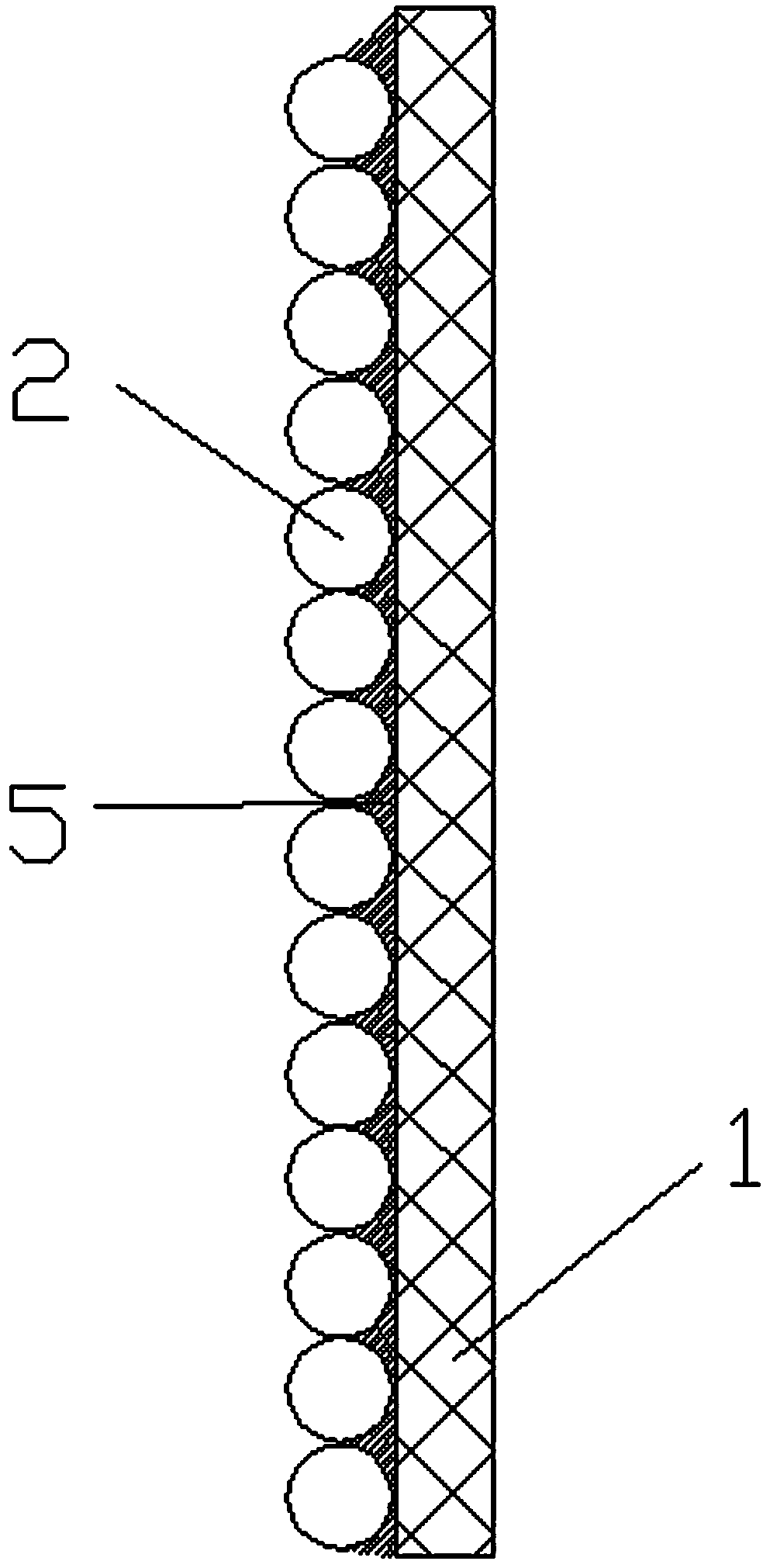 Preparation method of metal grid membrane