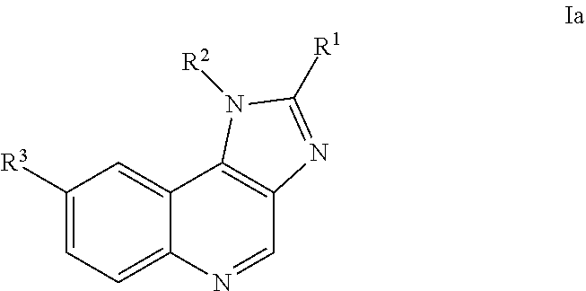 Cyclic substituted imidazo[4,5-c]quinoline derivatives