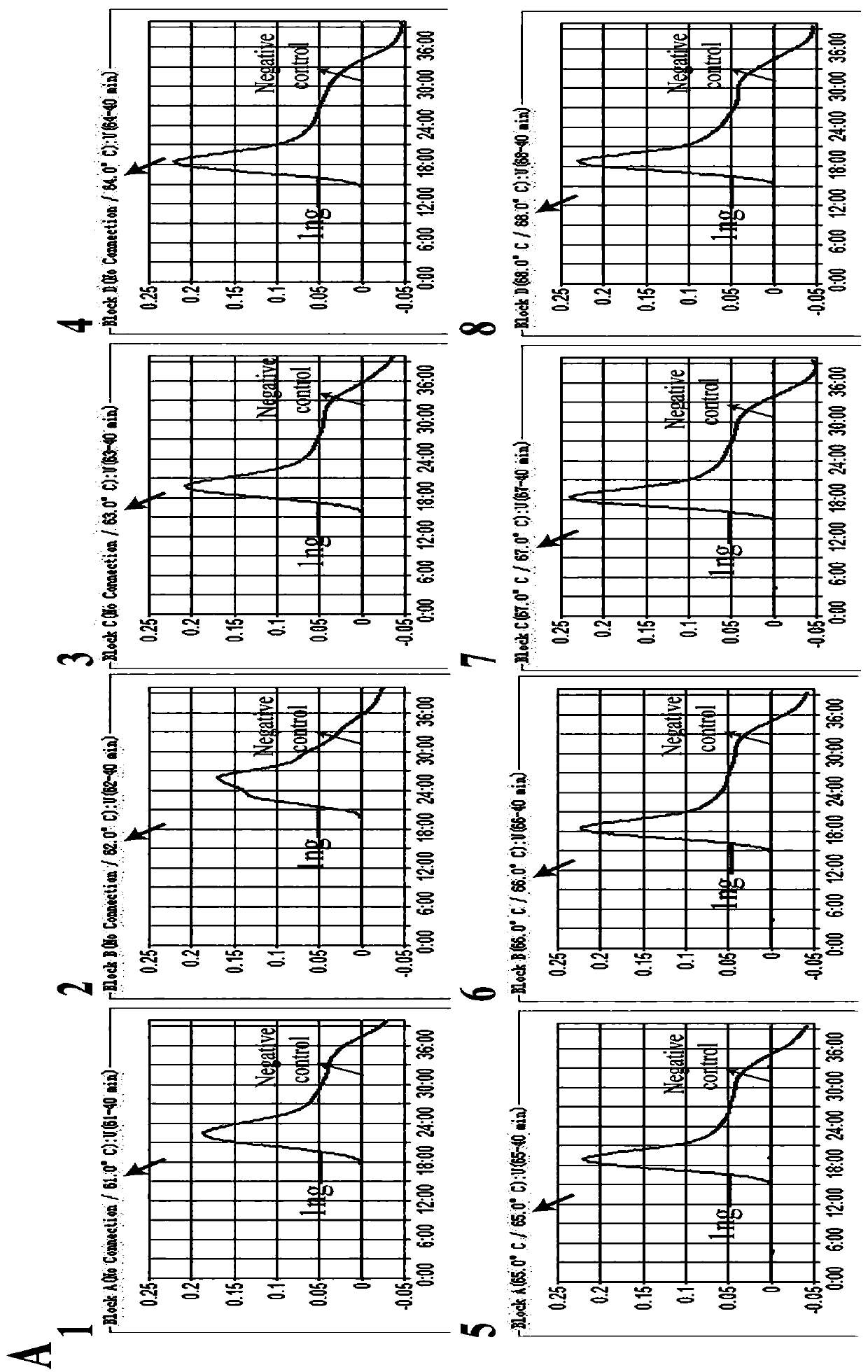 Method for detecting mycobacterium tuberculosis complex through multi-crossover amplification and biosensing