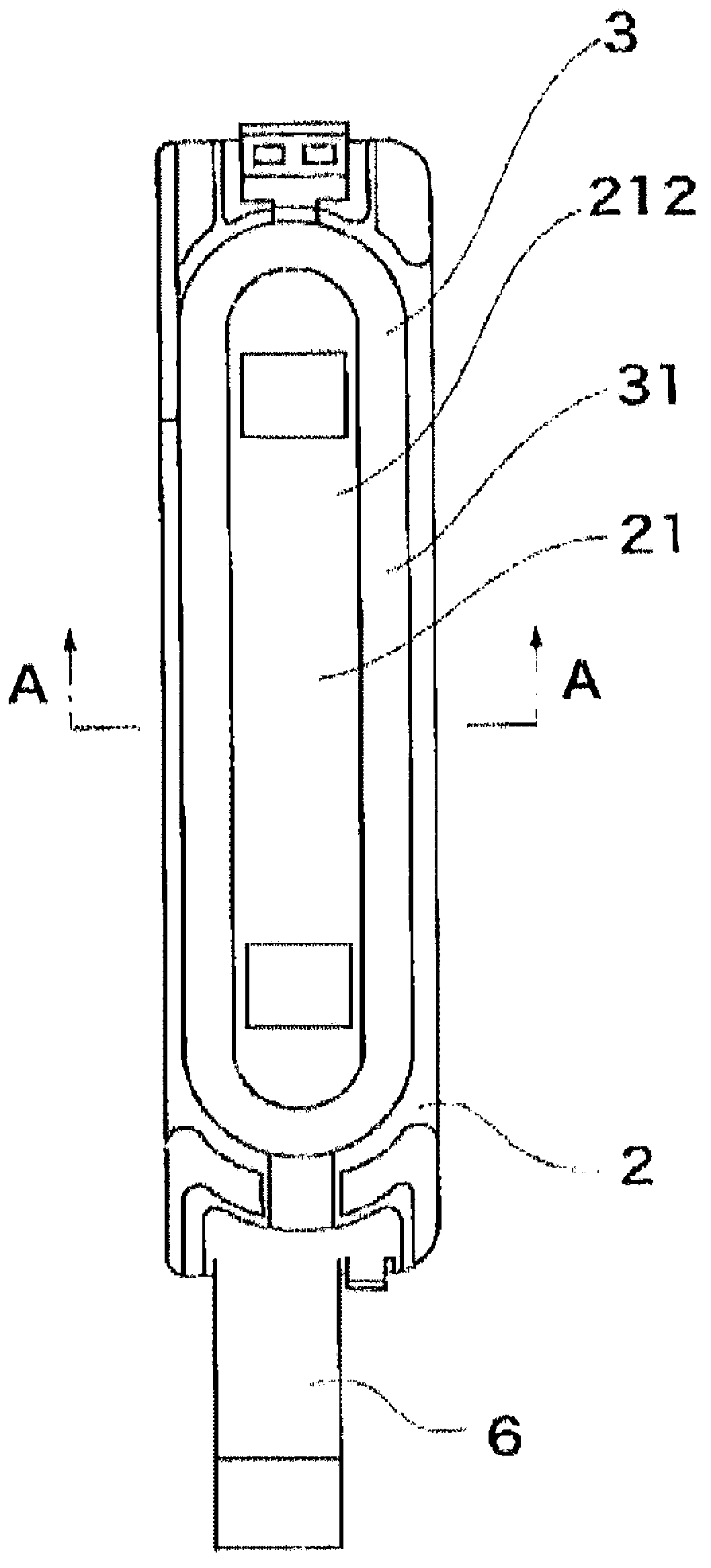 Lid member with waterproof function, and method of manufacturing thereof