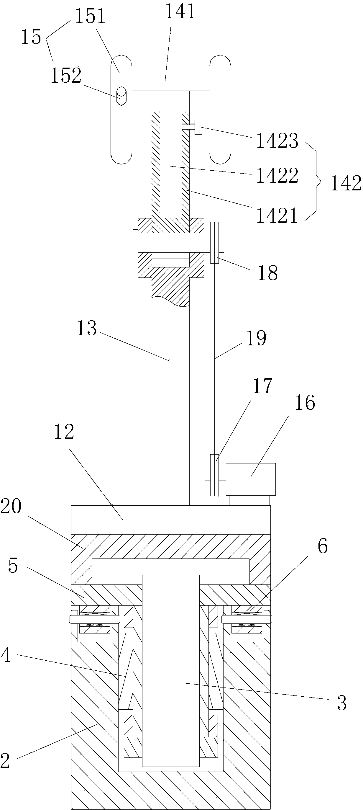 Chain conveying type vehicle bumper spraying line