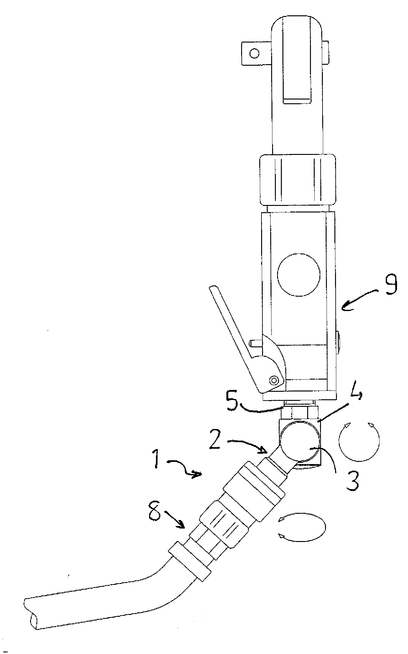 Swivel connector