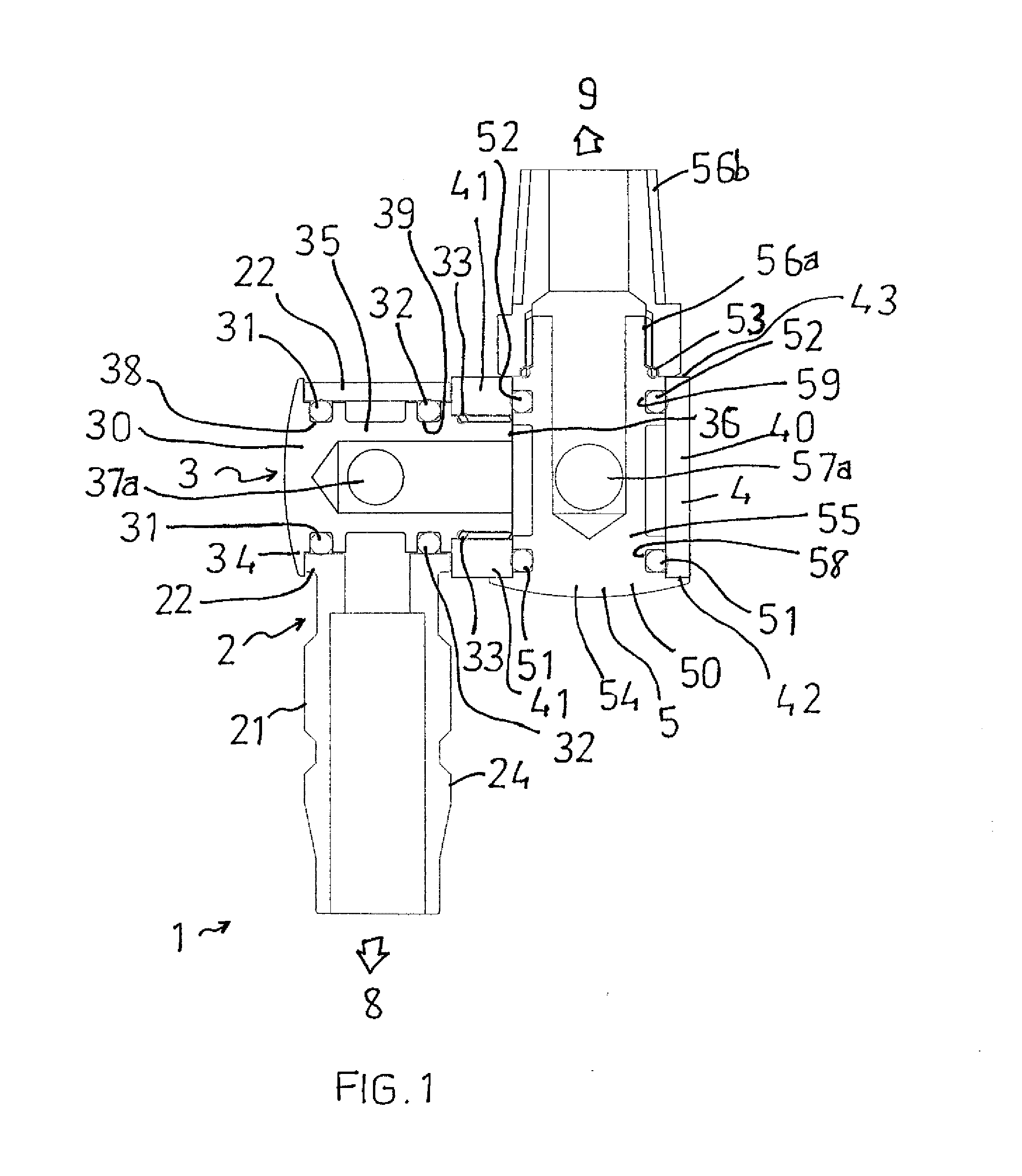 Swivel connector