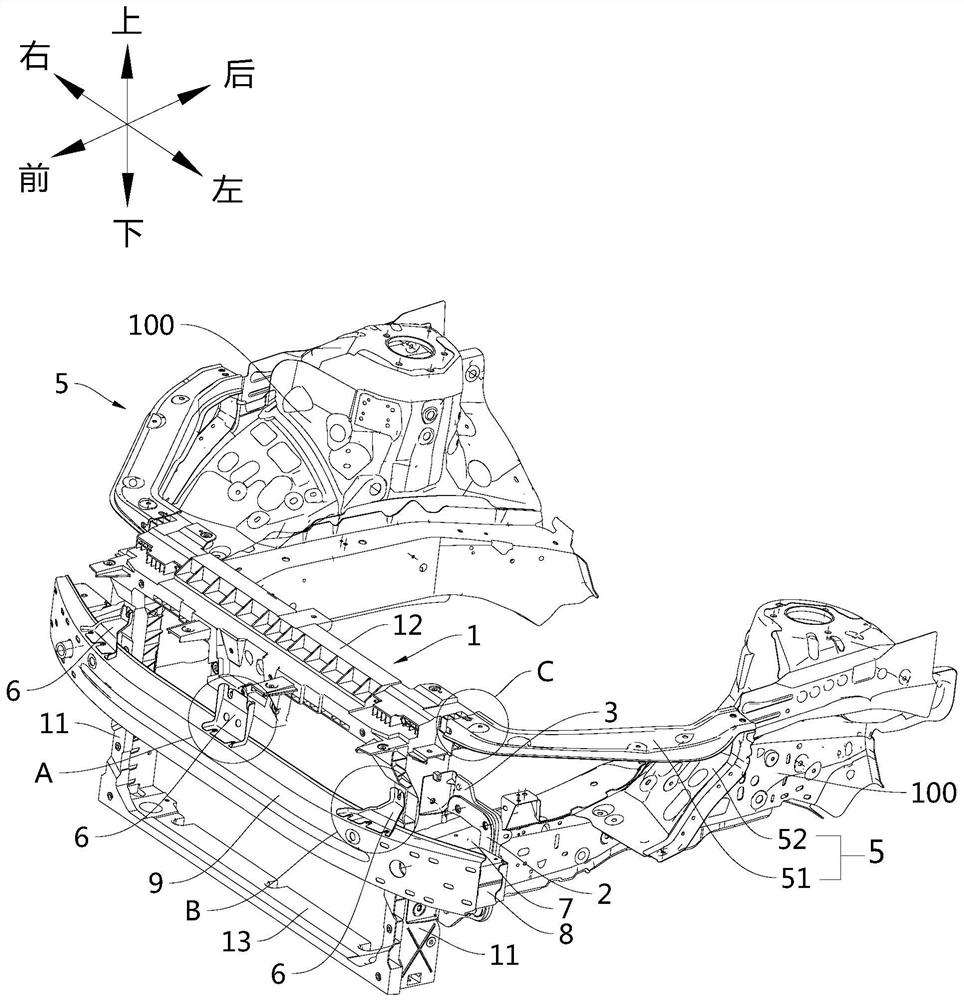 Vehicle front-end module assembly and vehicle