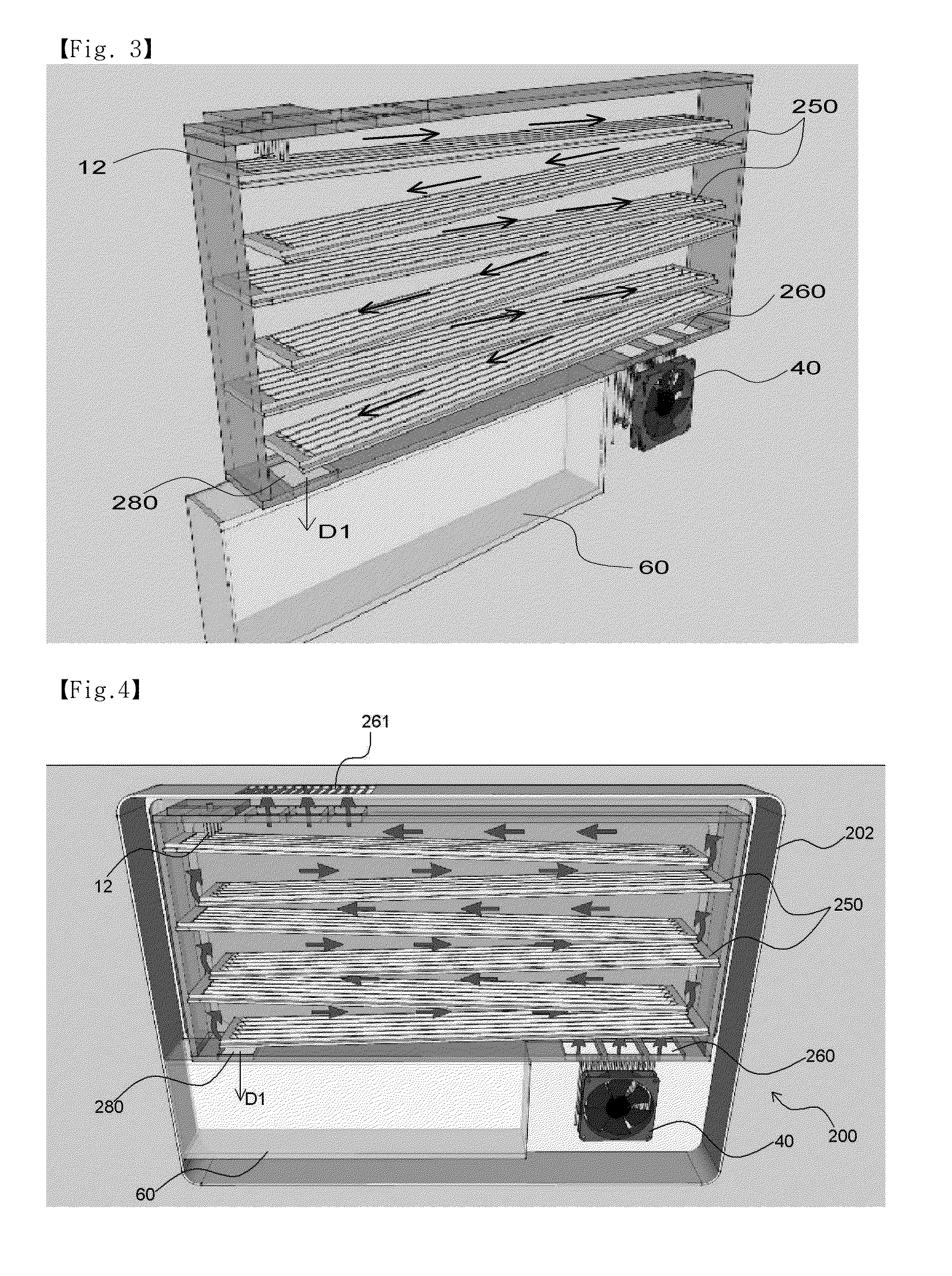 Droplet evaporation based self-cleaning humidification device