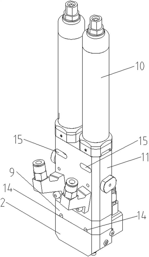 Two-component screw valve with constant pressure output