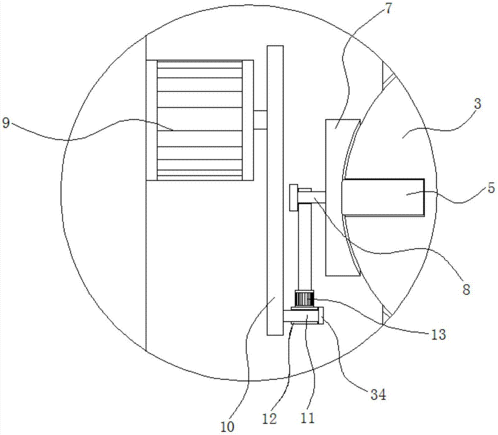 Drawing clamping device for robot