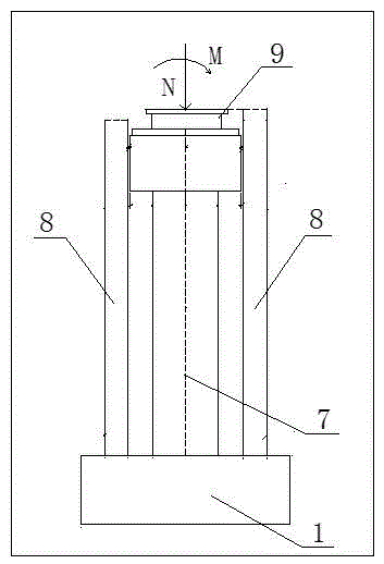 Horizontal rotating construction method for steel truss beam bridge