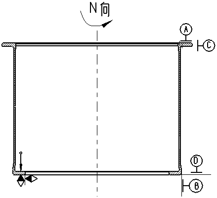 A machining method for a high-pressure turbine rotor shaft