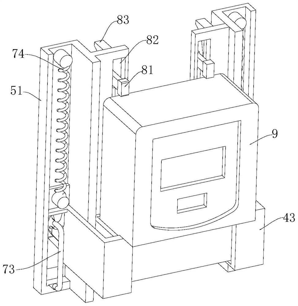 Modularized intelligent electric energy meter finished product detection device