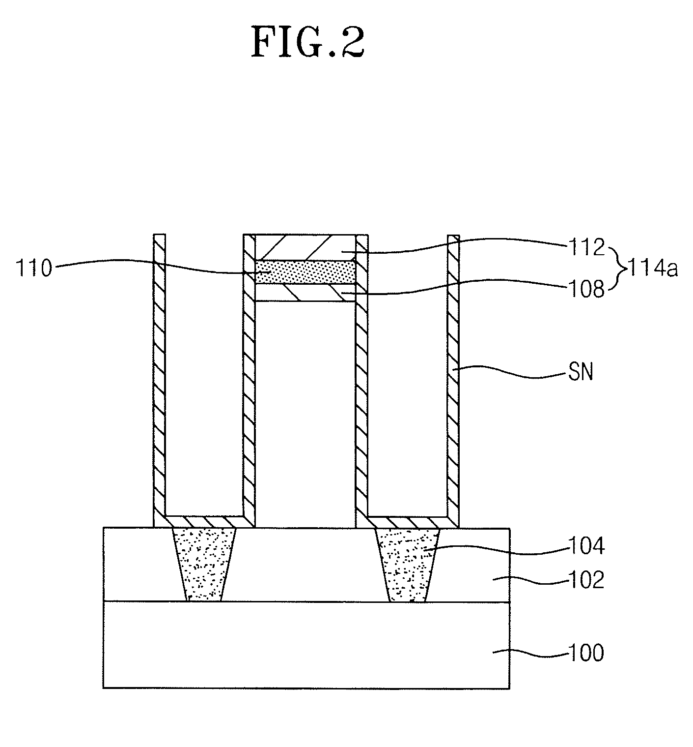 Semiconductor device having capacitors fixed to support patterns and method for manufacturing the same
