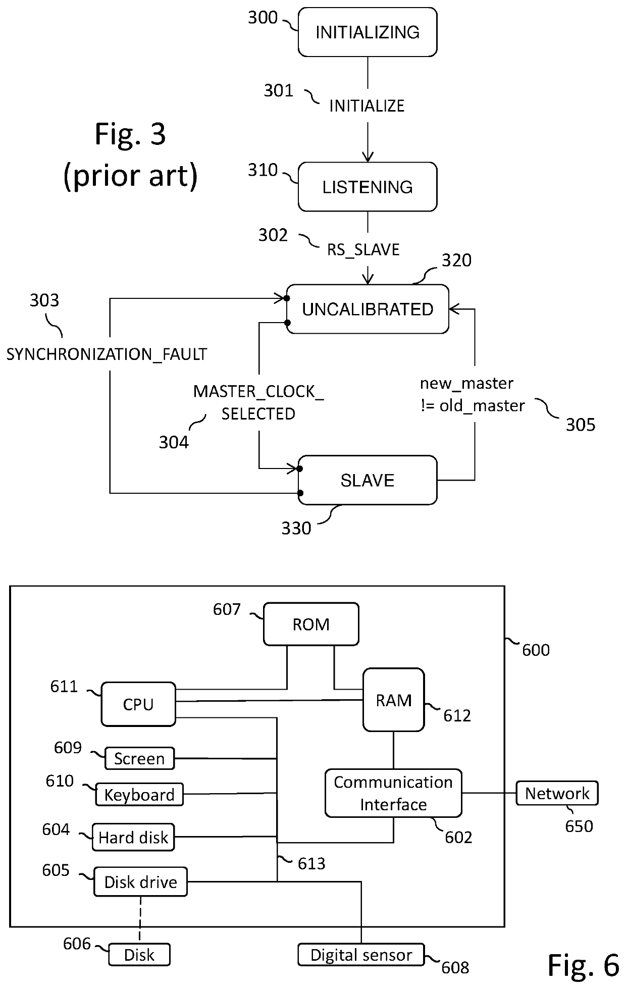 Method, device, and computer program for improving synchronization of clocks in devices linked according to a daisy-chain topology