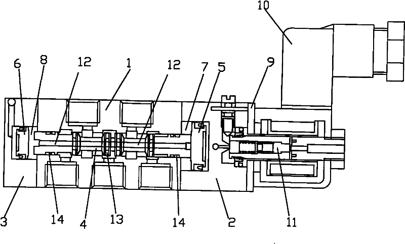 An electronically controlled reversing valve