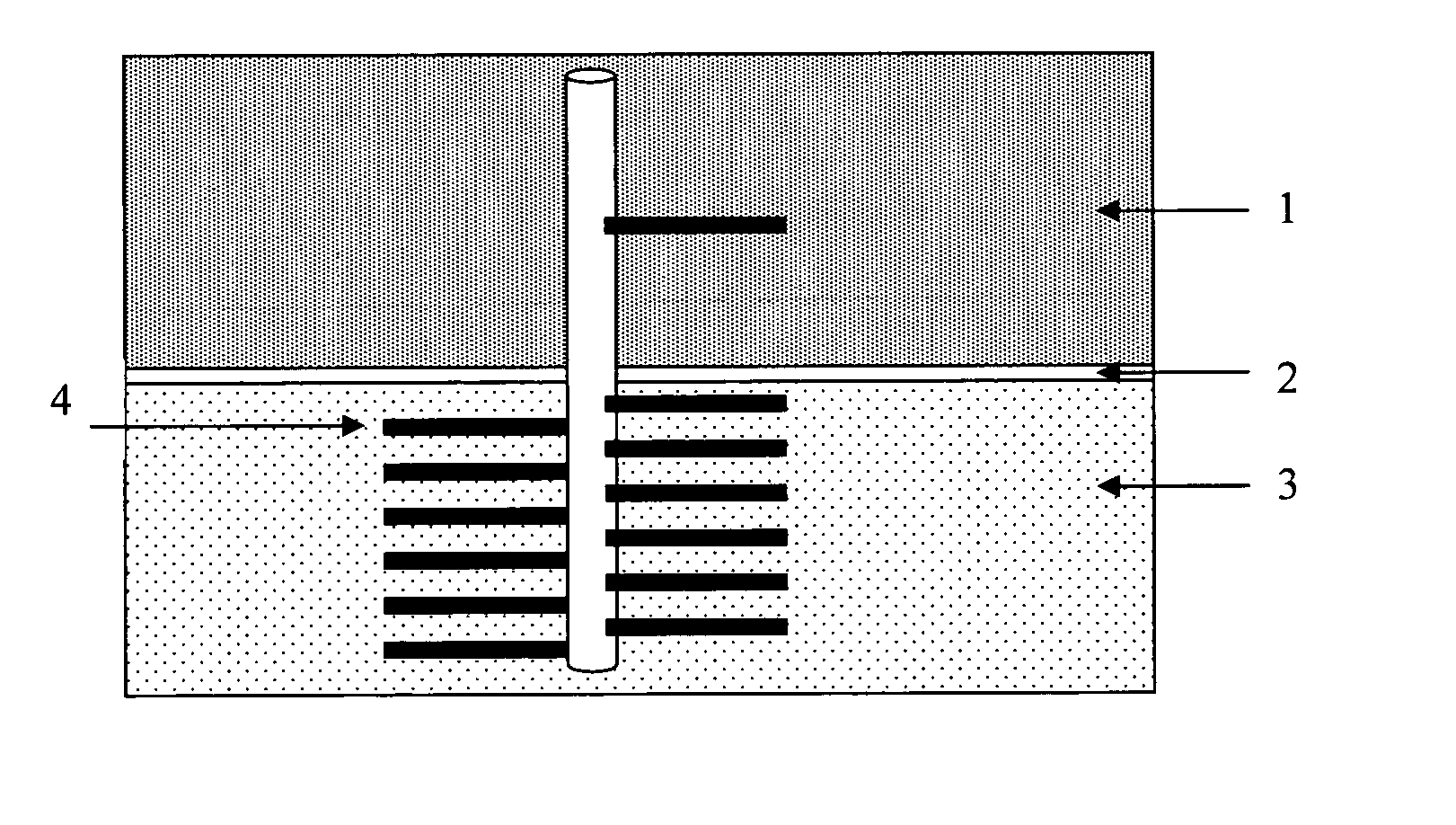 Drainage method for multilayer reservoirs