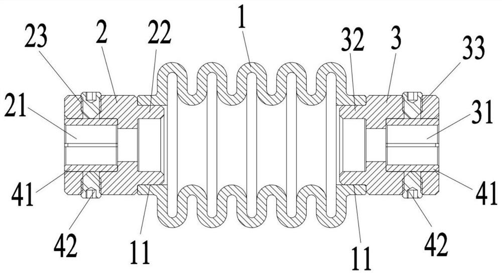 Movable elastic coupling of microminiature turbojet engine