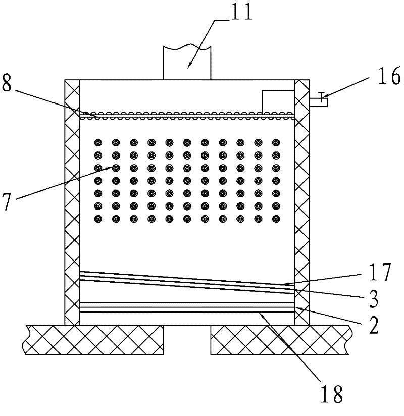 Dryer with oil removing and collecting energy-saving device