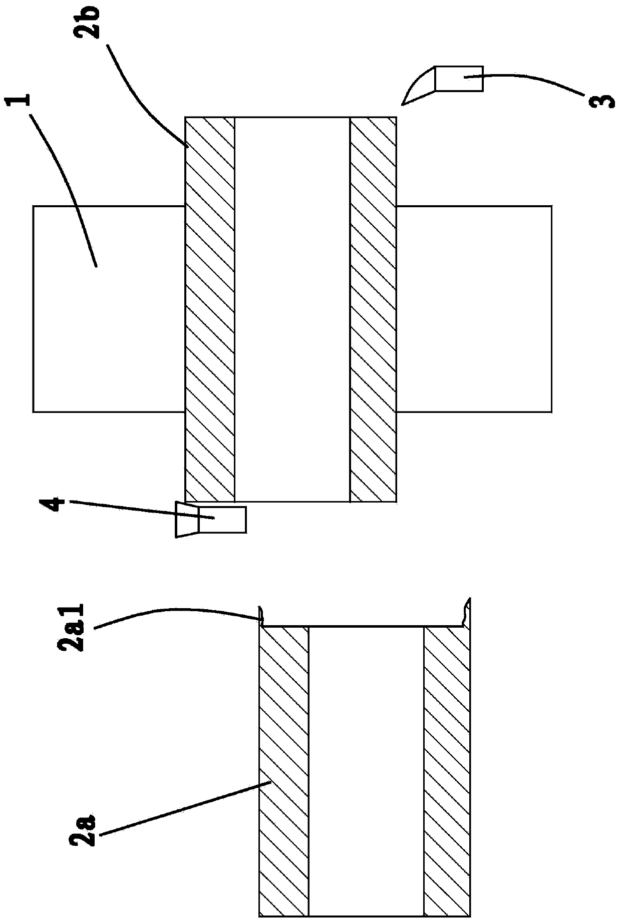 Turning cutting off method for rod-shaped workpieces