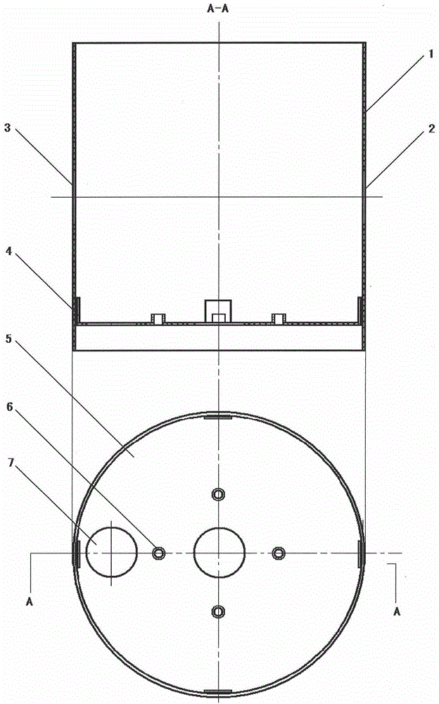 Methane conversion oven device of gas chromatograph