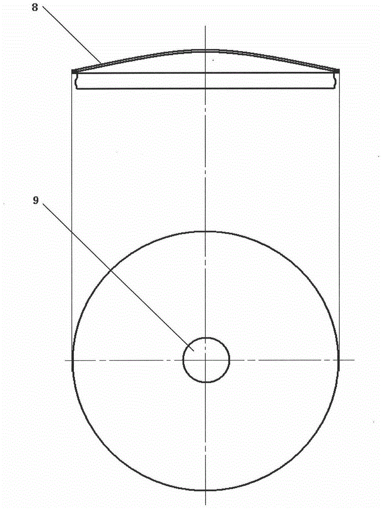 Methane conversion oven device of gas chromatograph