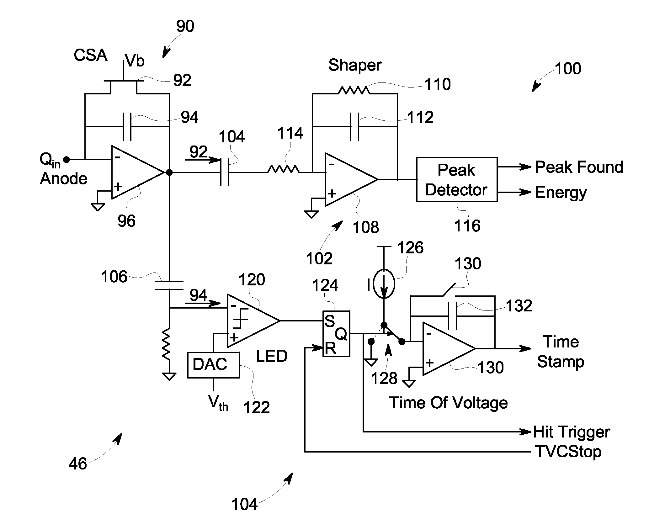 Systems and methods for generating control signals in radiation detector systems