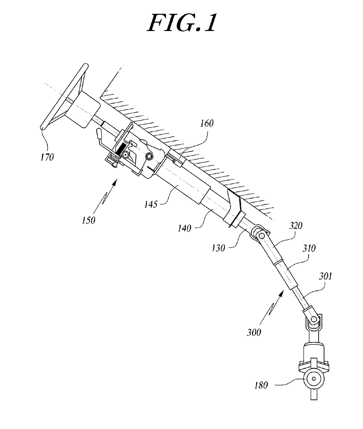 Steering apparatus for vehicle