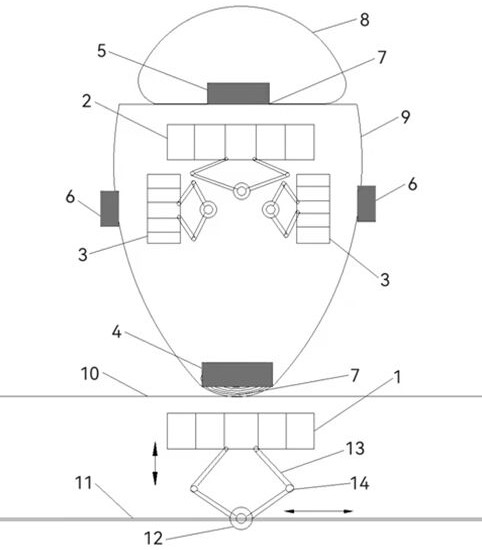 Multiple magnetic suspension device