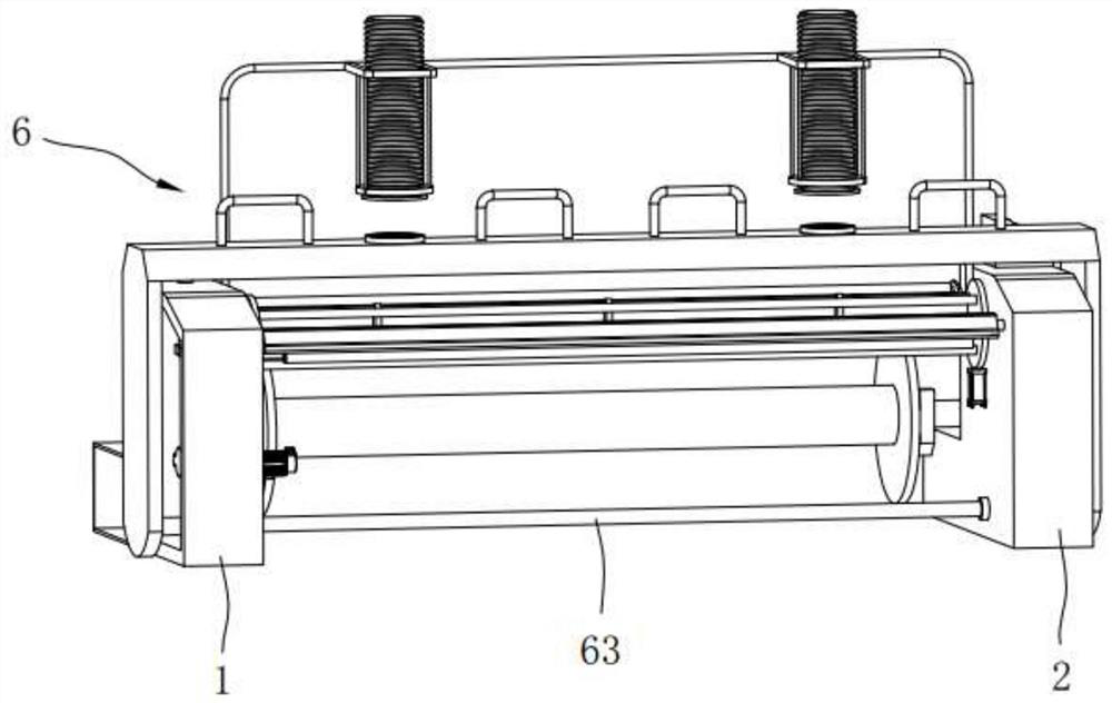 Spandex setting machine