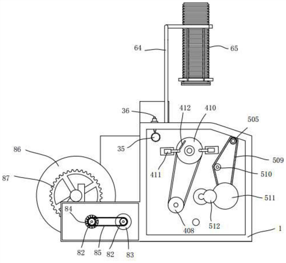 Spandex setting machine