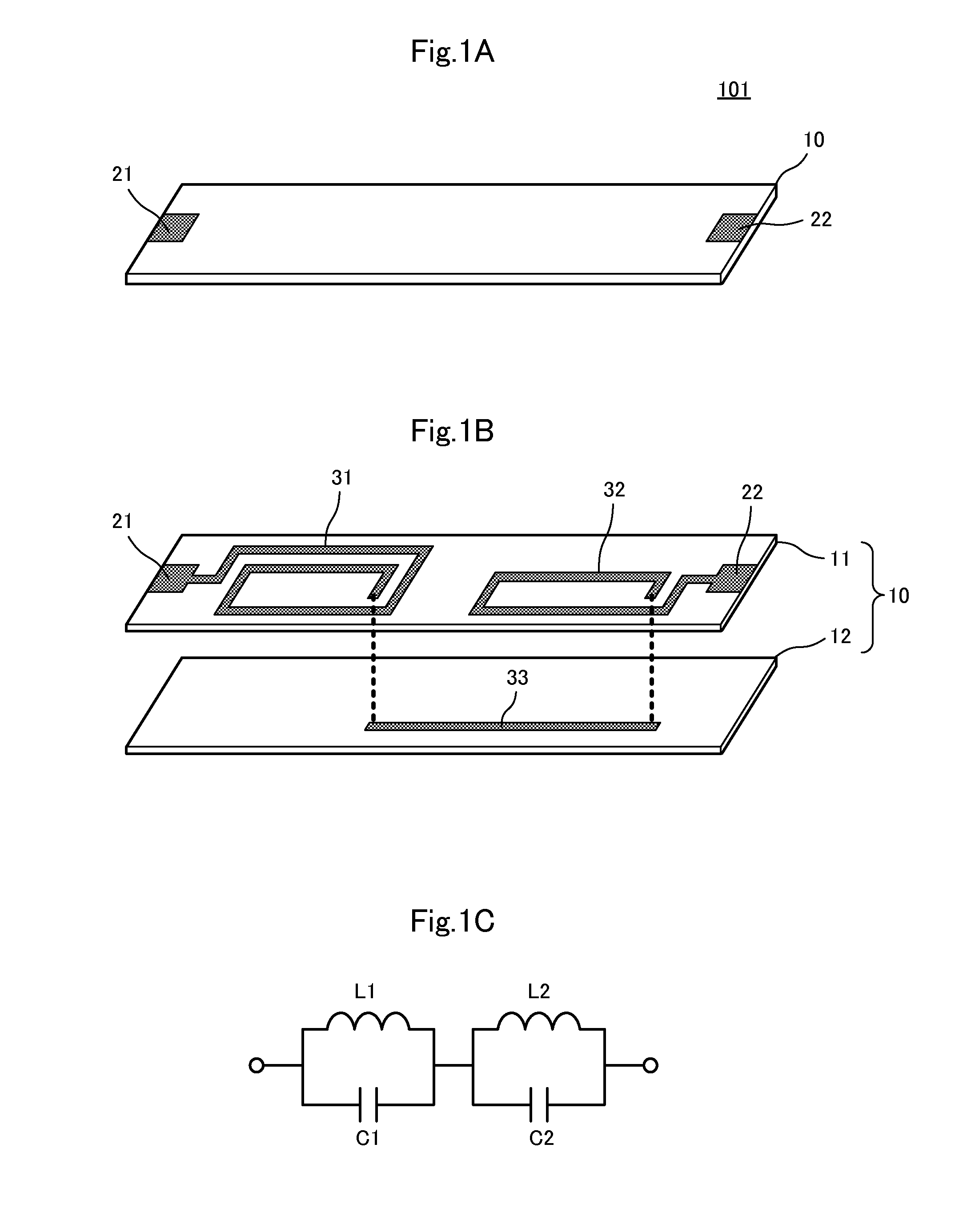 Inductor element, inductor bridge, and high-frequency filter