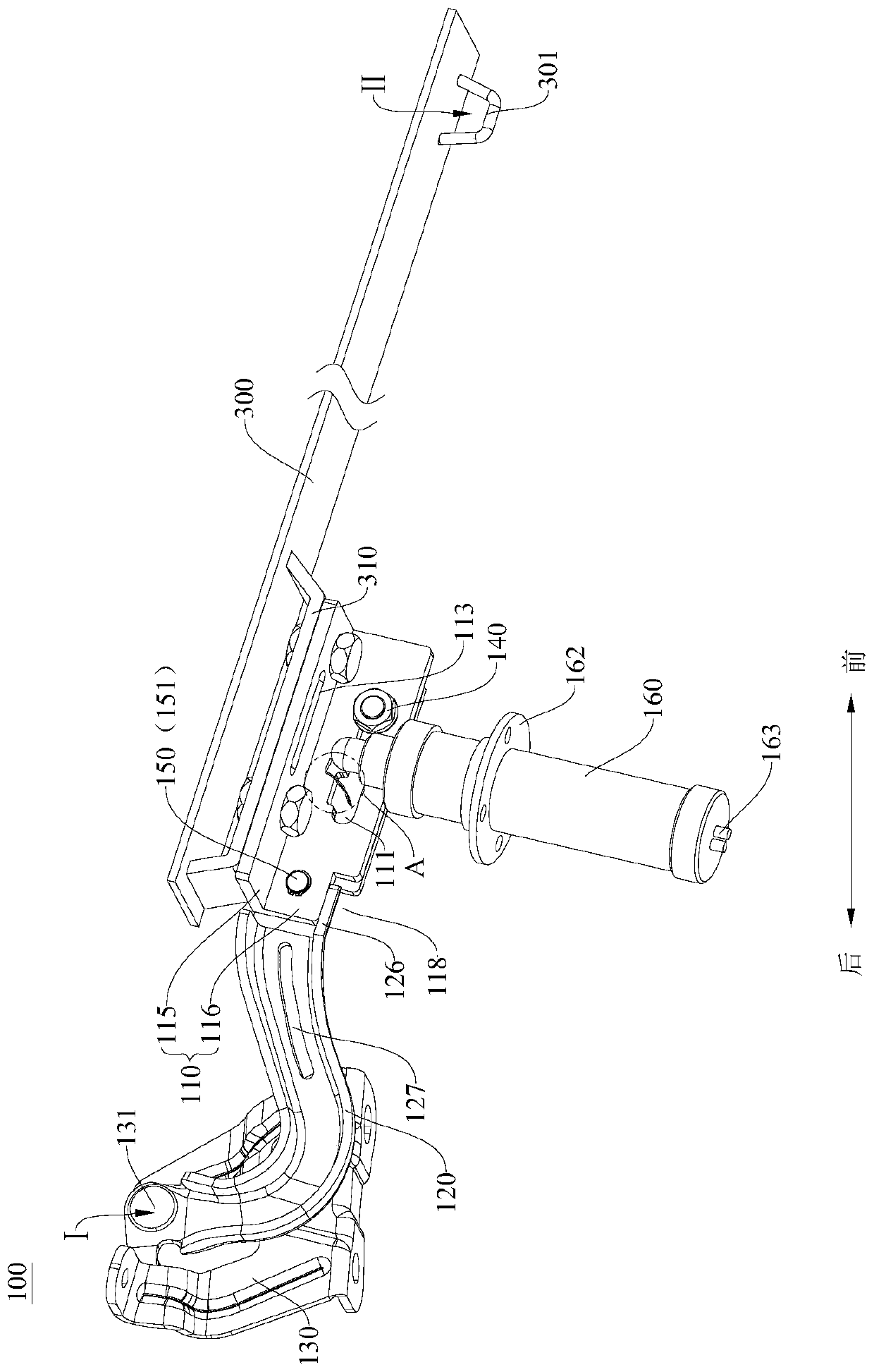 Hood lifting device and vehicle having same