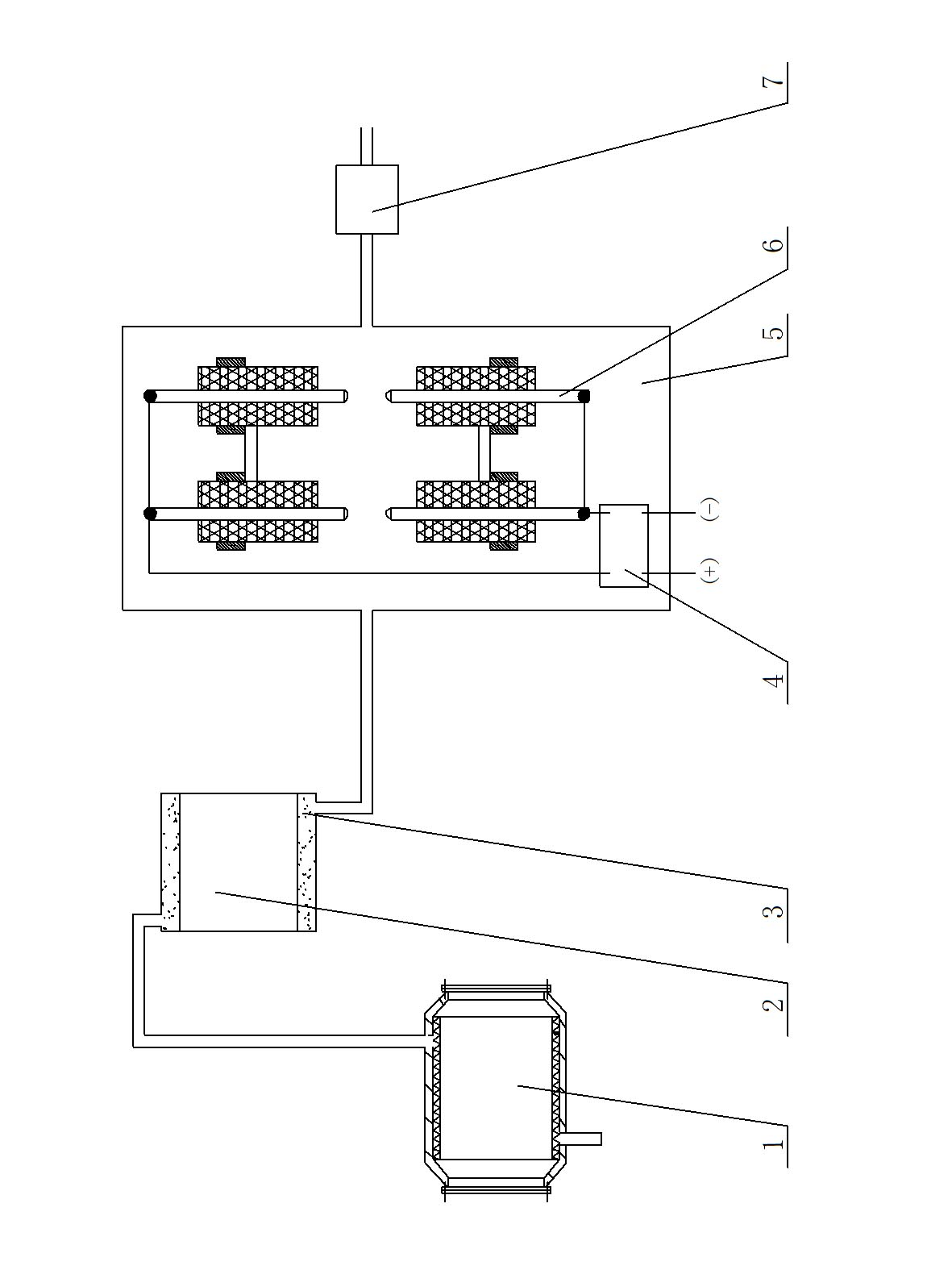 Method for decomposing water into hydrogen-oxygen mixed gas fuel