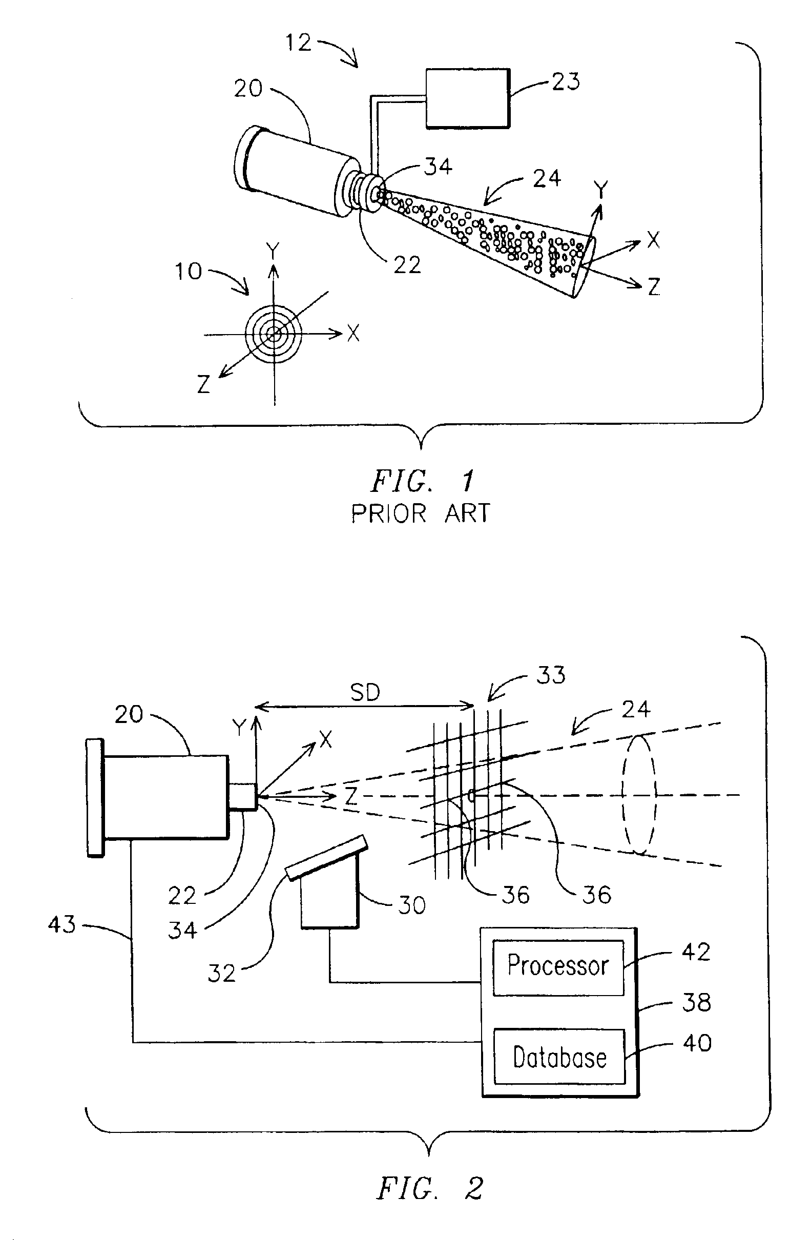 Method for controlling a spray process