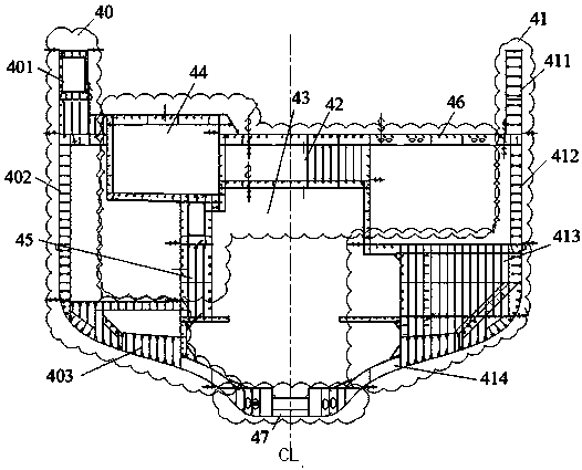 A segmented division design method for a G4 type rolling ship