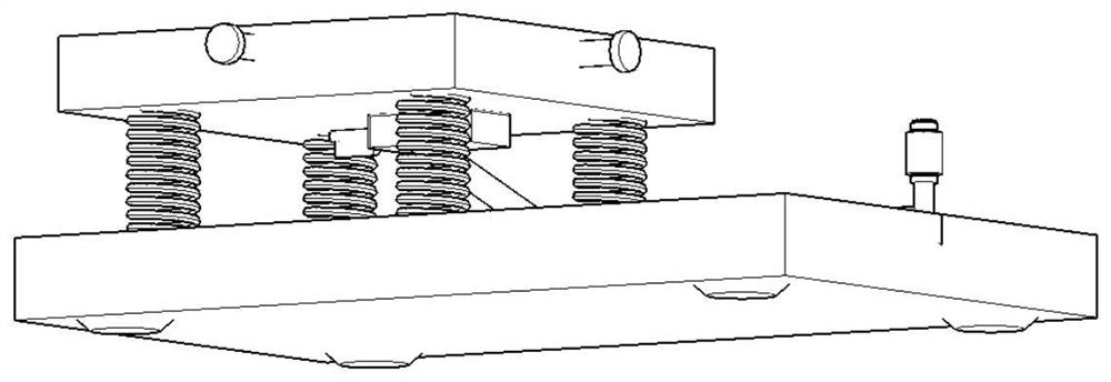 Small manual vibrating table