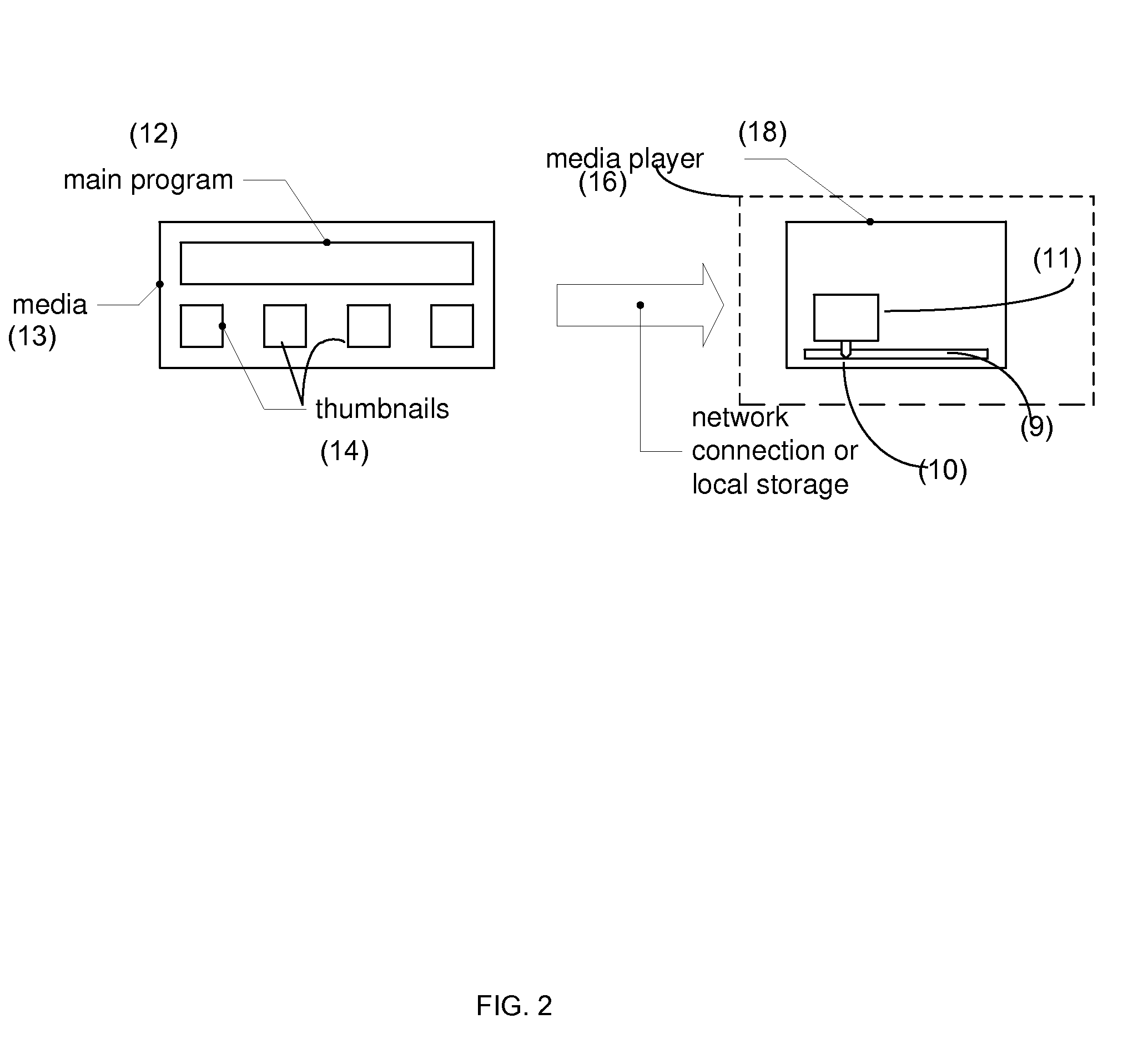 Method and system for controlling playback of a video program including by providing visual feedback of program content at a target time