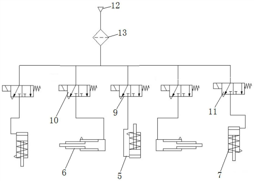 An obstacle-surmounting system and robot of an autonomous obstacle-surmounting glass-wiping robot