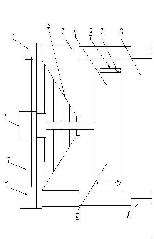 Auxiliary topdressing equipment for standing long jump