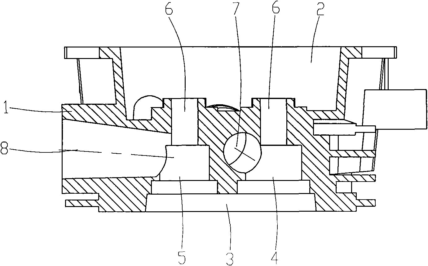 Cylinder head of internal combustion engine
