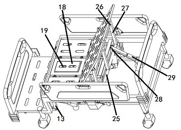 Intelligent rehabilitation sickbed