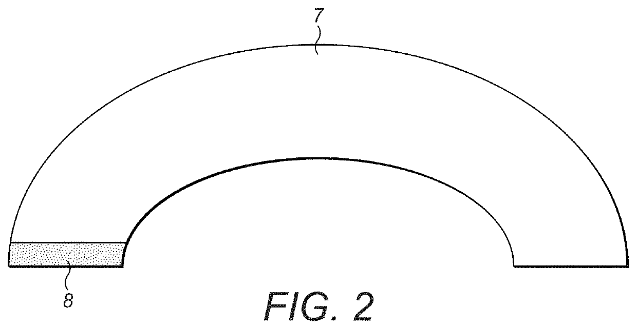 Flange extender comprising honey