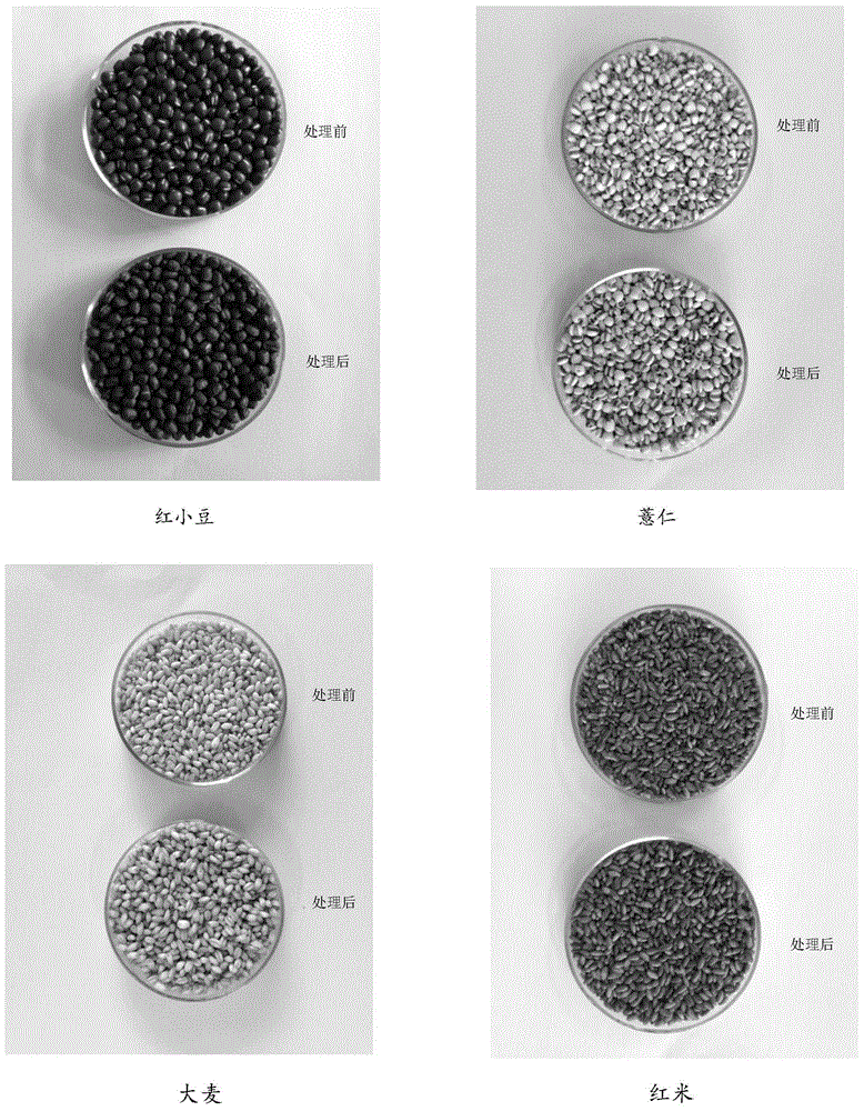 Processing method of precooked coarse grains simultaneously boiled and cooked with rice