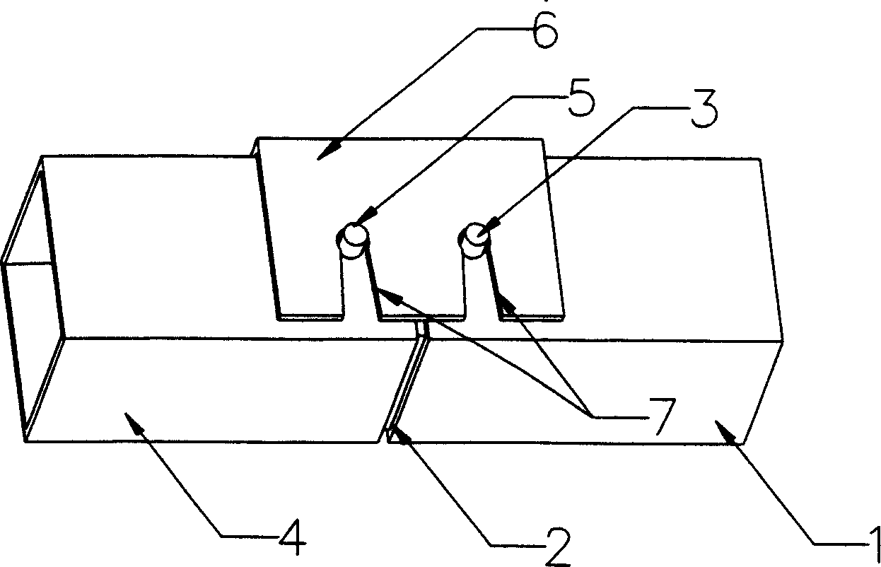 Detachable joint nodes of steel structure