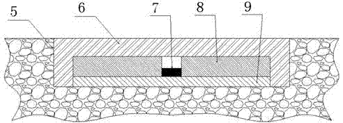 Cigarette warehousing system based on underground RFID (Radio Frequency Identification) goods position tags