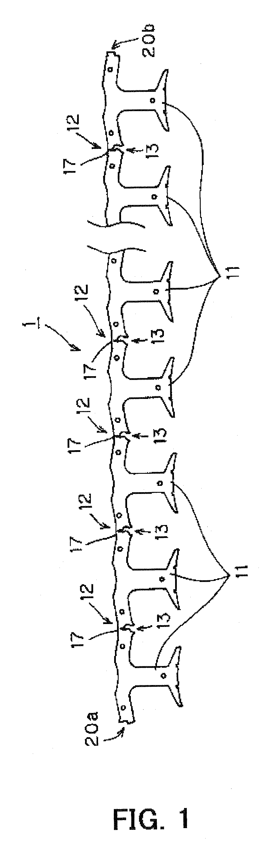 Stator core, an electric motor in which it is utilized, and method of manufacturing a stator core