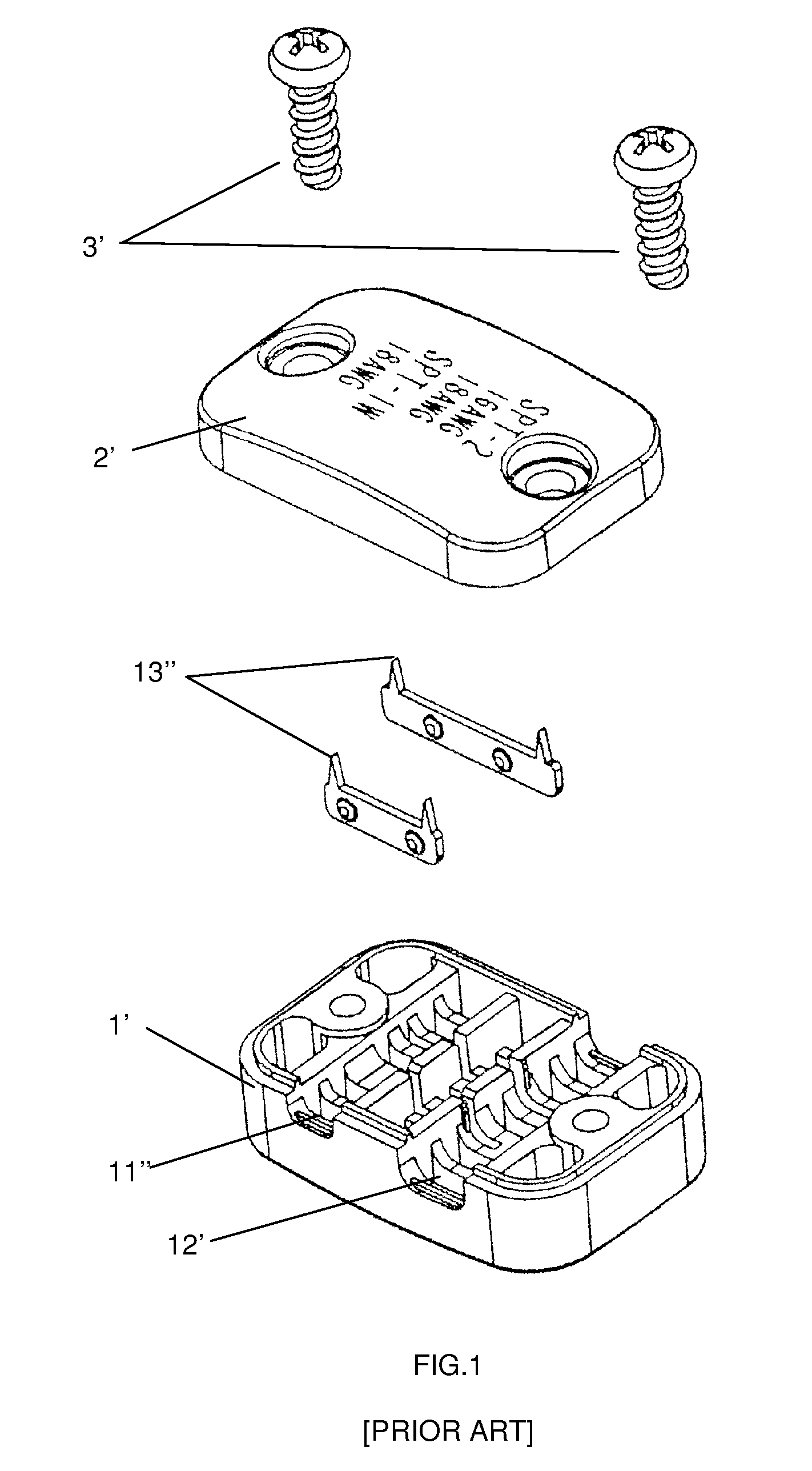 Electrical connector for electrical communication between a power cable and an electrical device